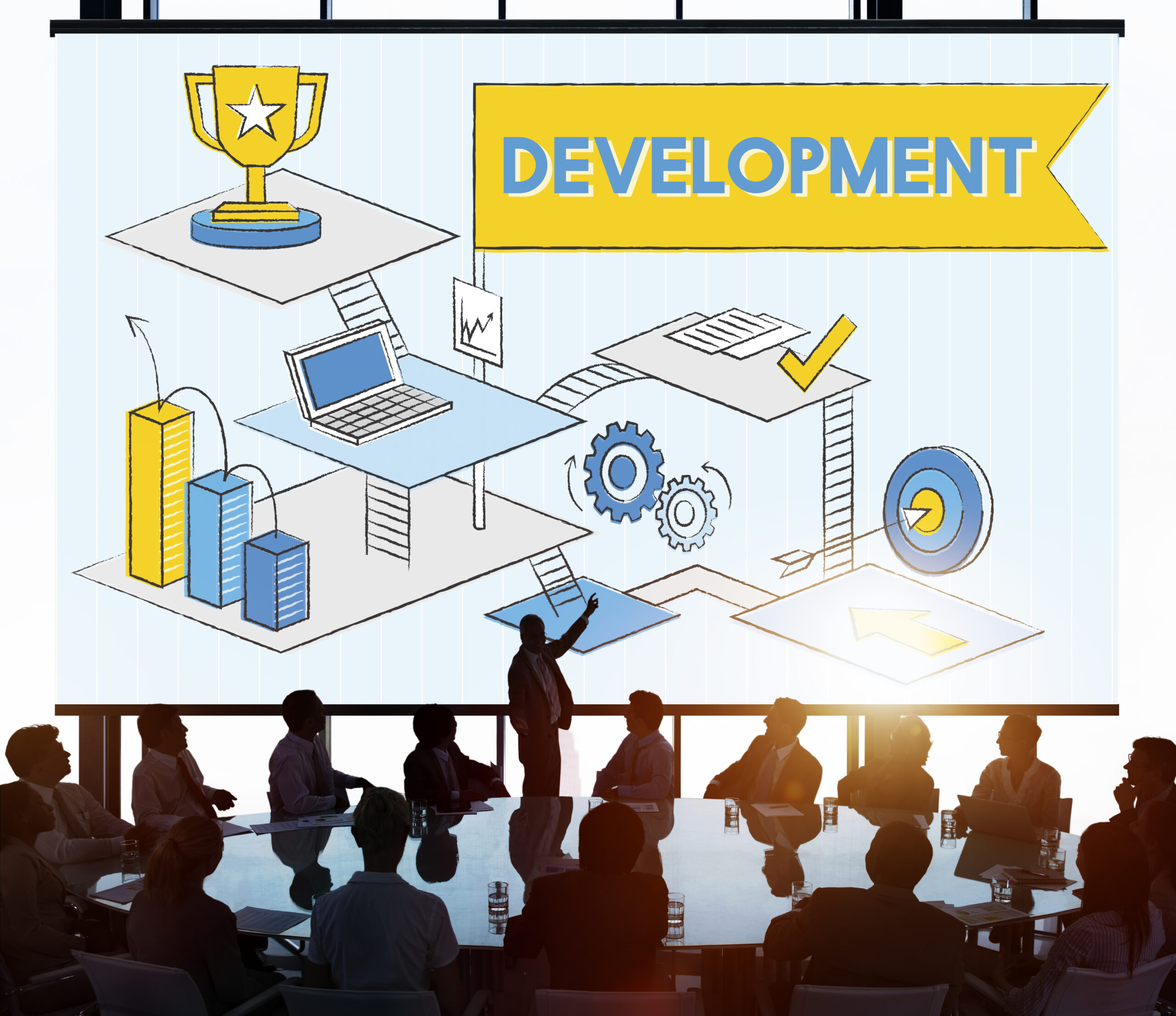 إعادة هيكلة المؤسسات وتصميم الهياكل التنظيمية لزيادة الكفاءة وتحسين الأداء